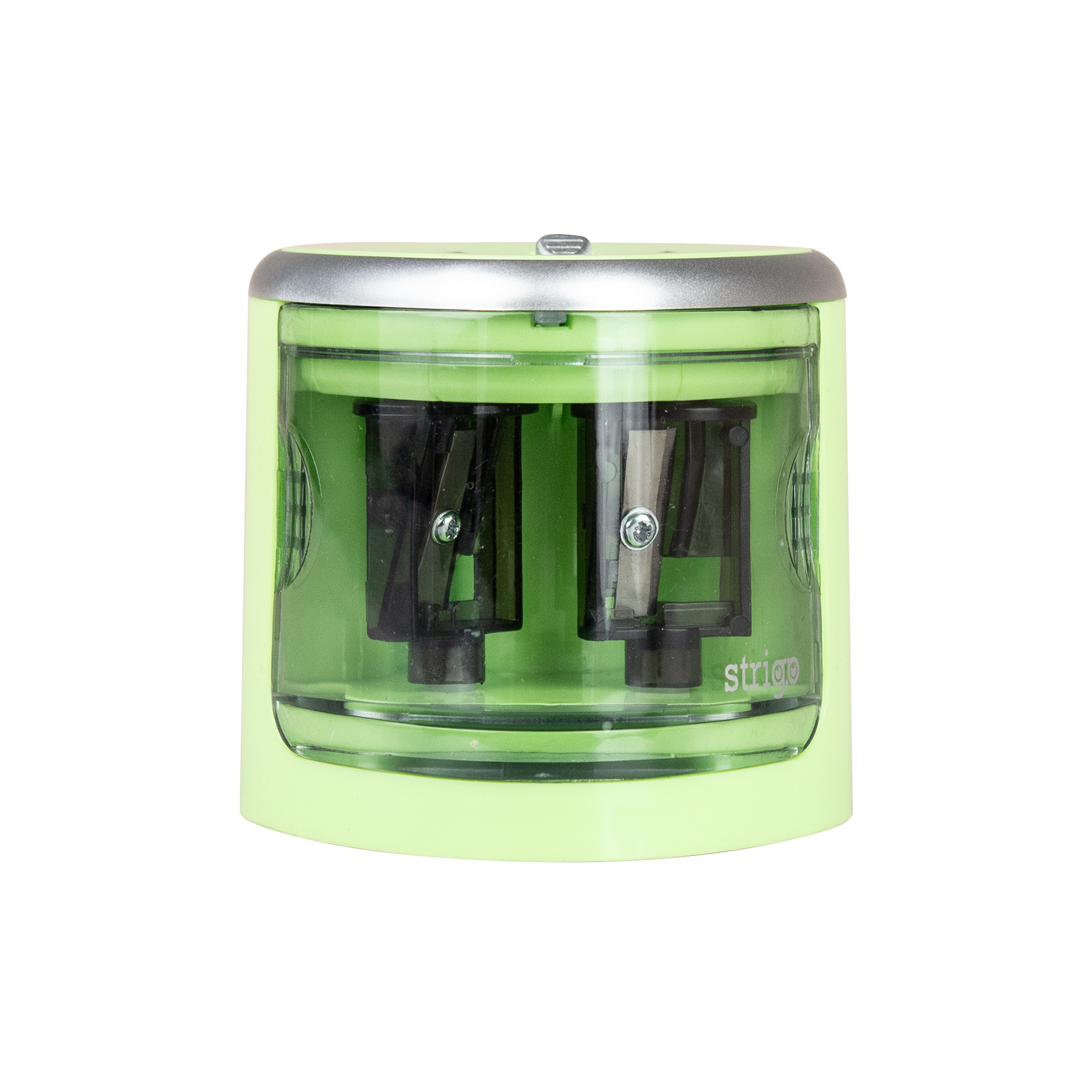 Ascutitoare Strigo electrica  doua dimensiuni  verde deschis SSC347