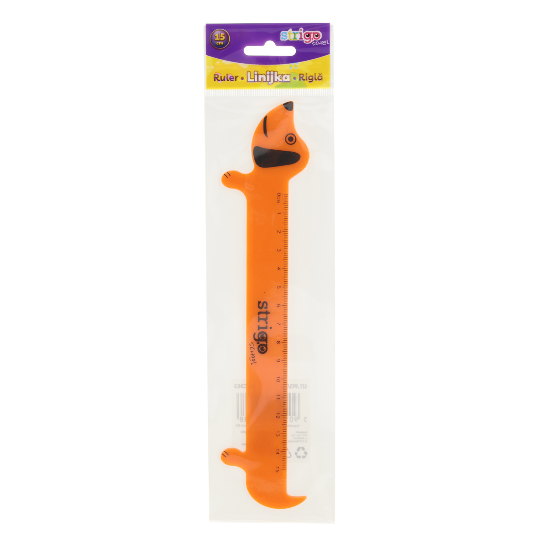 Rigla Strigo plastic Catel 15 cm SSC363