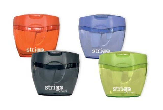 Ascutitoare Strigo  trei orificii cu capac SSC386