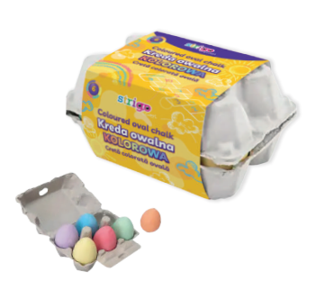 Creta Strigo colorata ovala  6 culori SSC413