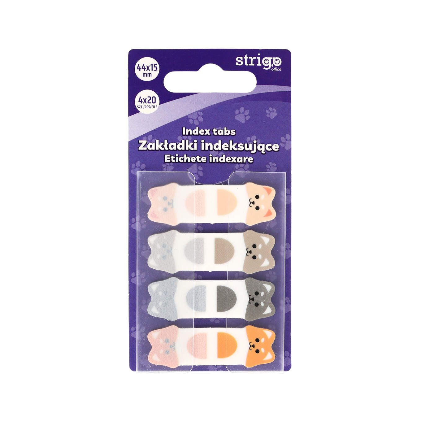 Etichete Indexare Strigo 4x20 file  model Catel  44x15mm SSN023