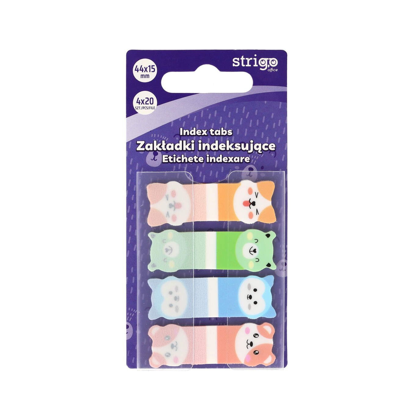 Etichete Indexare Strigo 4x20 file  model Teddy Bears  44x15mm SSN024