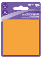 Notite Adezive Strigo 75x75mm protocaliu neon 50 file SSN031