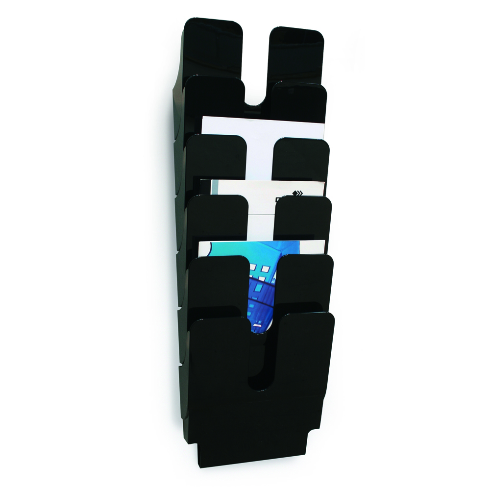 Set 6 tavite verticale FLEXIPLUS  format A4  negru