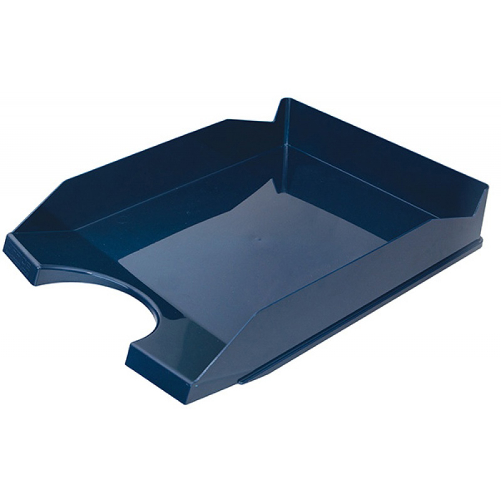 Office Products Tavita pentru documente albastru inchis