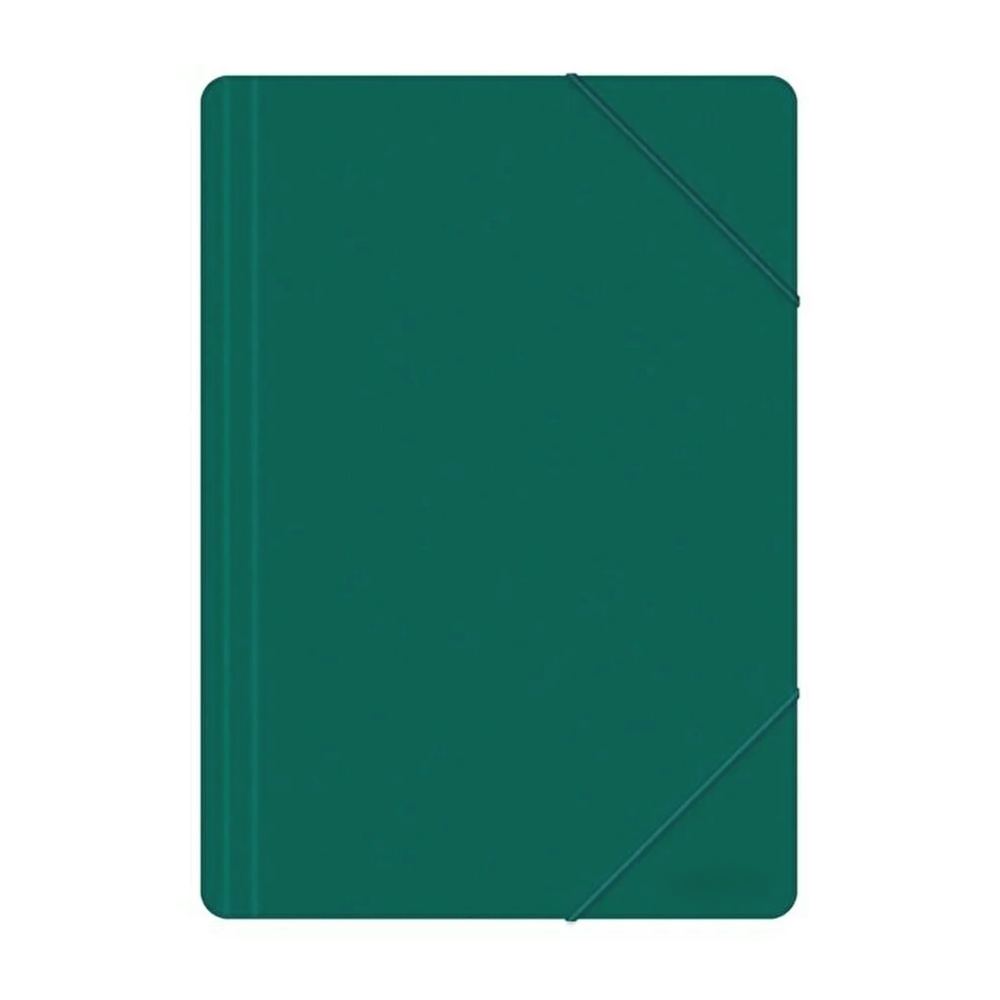 Mapa din plastic cu elastic  Memoris Precious  verde