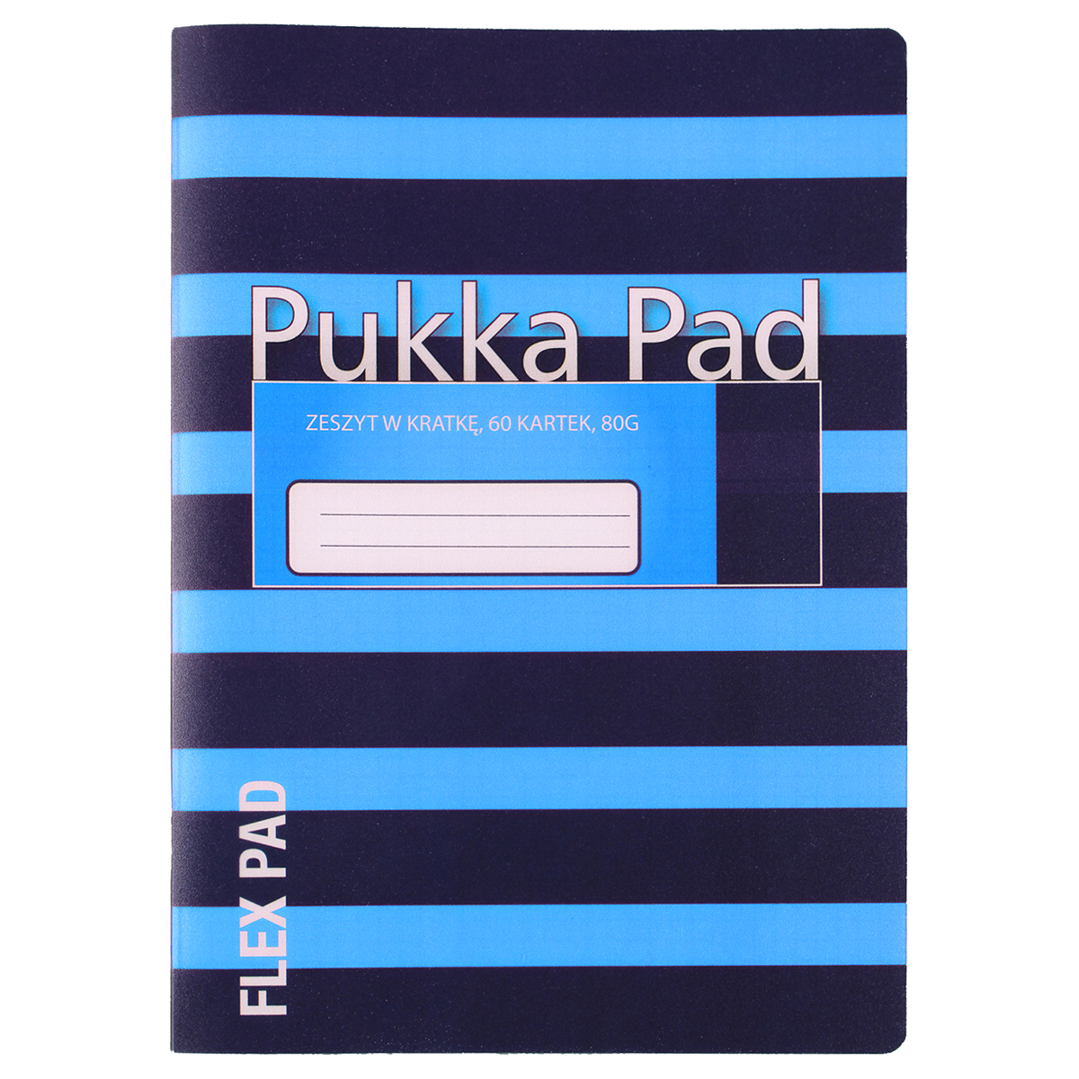 Caiet pukka pads flex pads navy b5 60 pag matematica albastru
