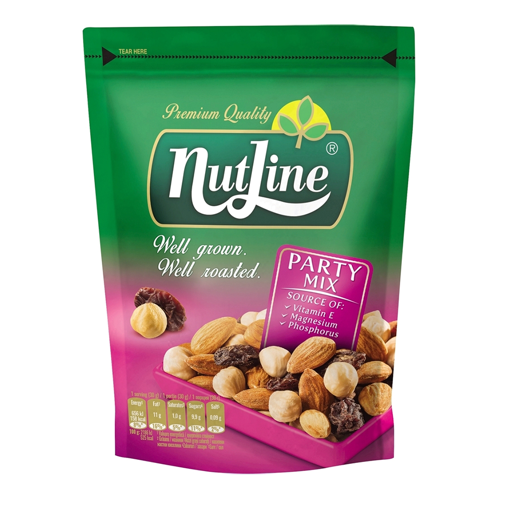 Mix Nutline alune de padure migdale stafide 150 g