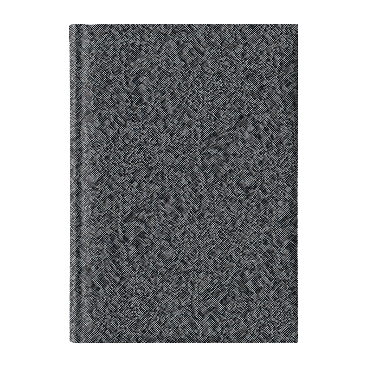 Agenda Adria nedatata A5 hartie ivory coperta gri