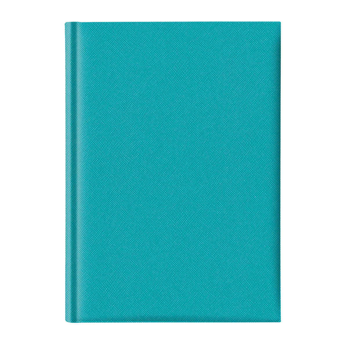 Agenda Adria nedatata A5 hartie ivory coperta turcoaz