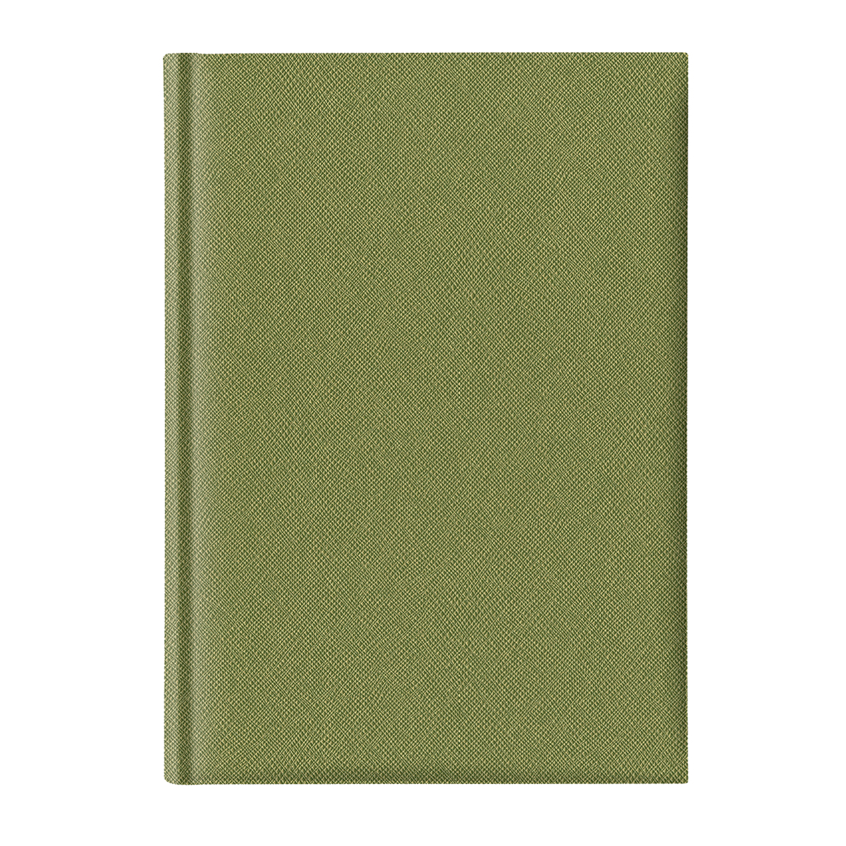 Agenda Adria nedatata A5 hartie ivory coperta verde