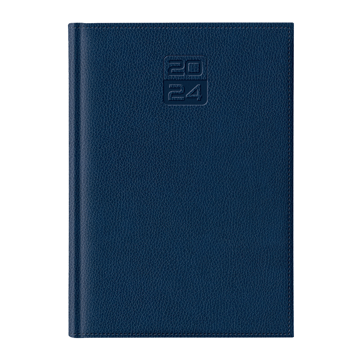 Agenda Dakota A5 datata hartie ivory coperta albastru navy