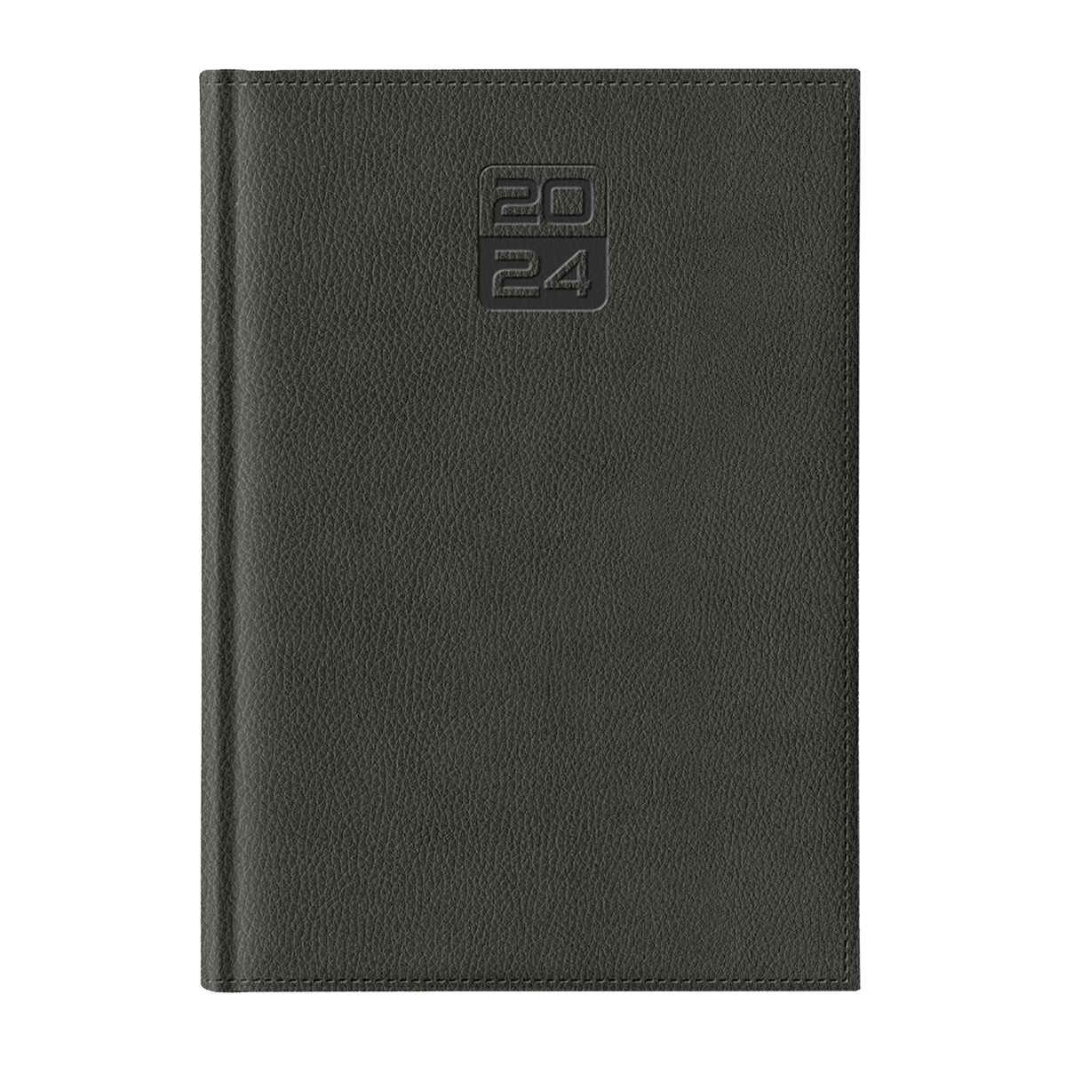 Agenda Dakota A5 datata hartie ivory coperta gri