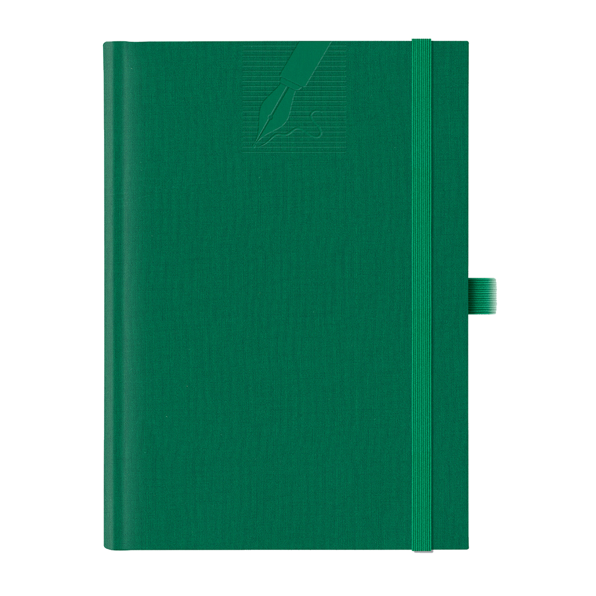 Agenda Furore A5 nedatata hartie ivory verde