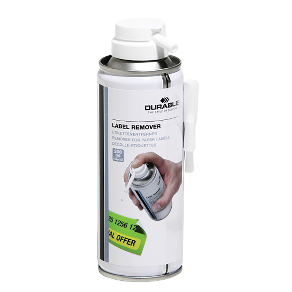 Spray Durable pentru indepartarea etichetelor 200ml contine alcool usor de utilizat Durable