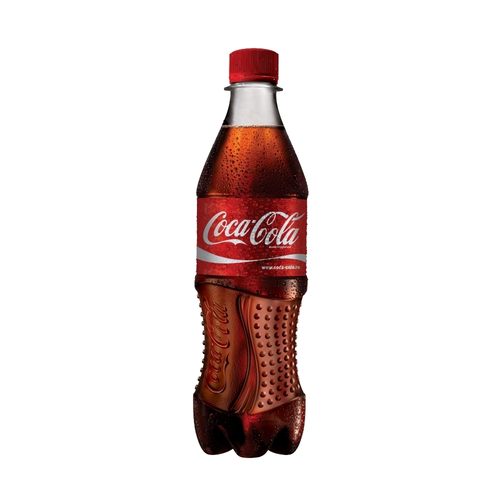 Bautura racoritoare carbogazoasa Coca-Cola 0.5 l 12 sticle/bax Coca Cola imagine 2022 depozituldepapetarie.ro