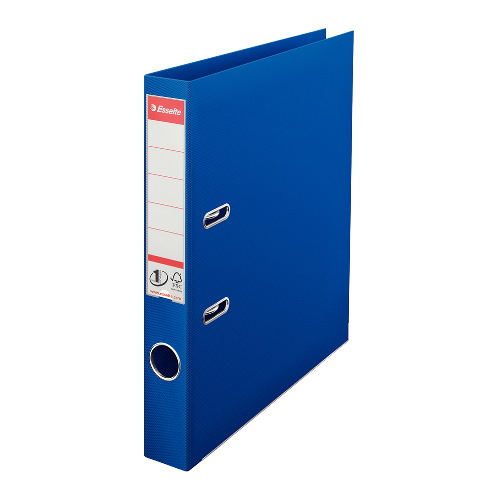 Biblioraft Esselte No.1 Power  PP/PP  A4  50 mm  albastru