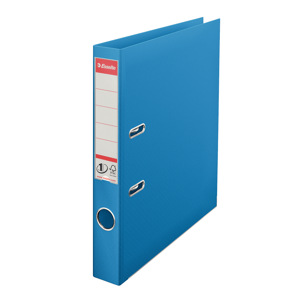 Biblioraft Esselte No.1 Power  PP/PP  A4  50 mm  VIVIDA albastru