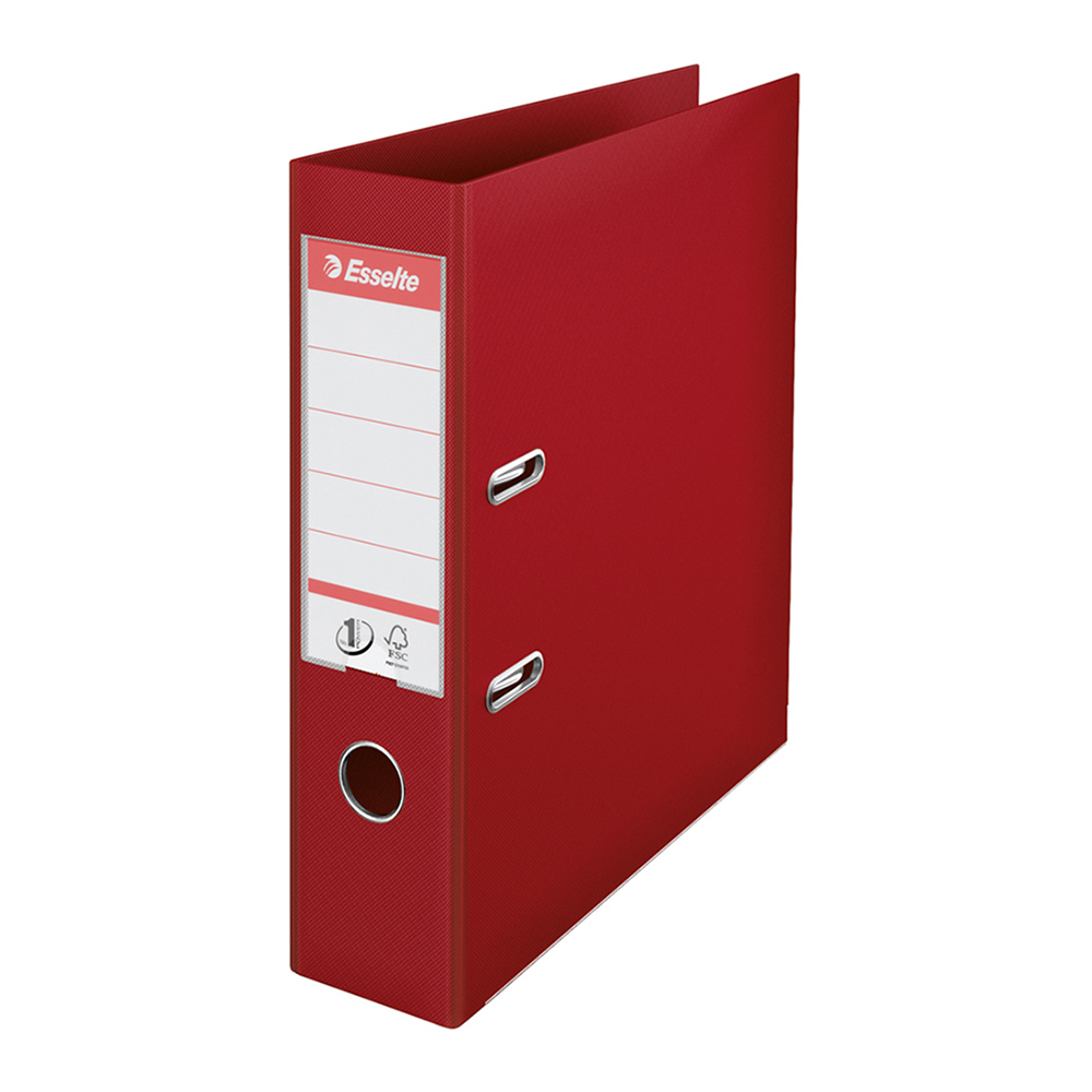 Biblioraft Esselte No.1 Power  PP/PP  A4  75 mm  visiniu