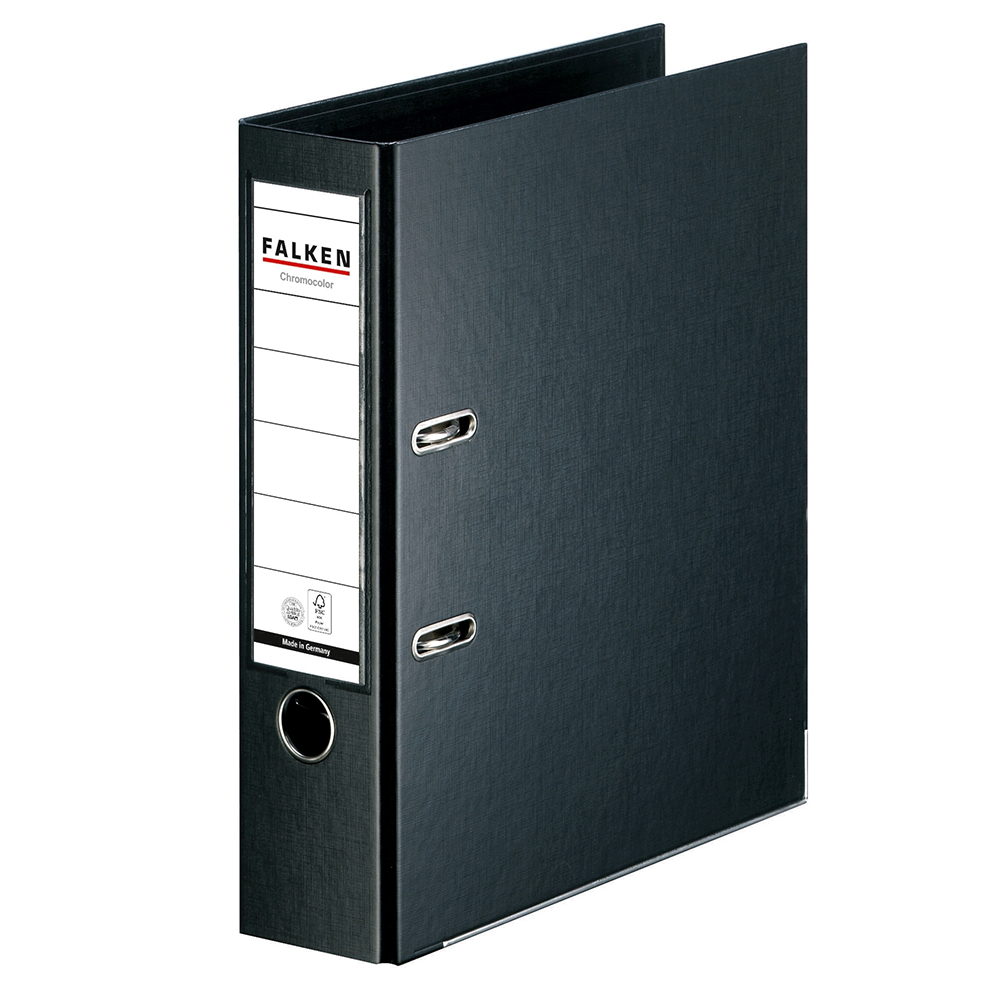 Biblioraft falken chromocolor 80 mm negru