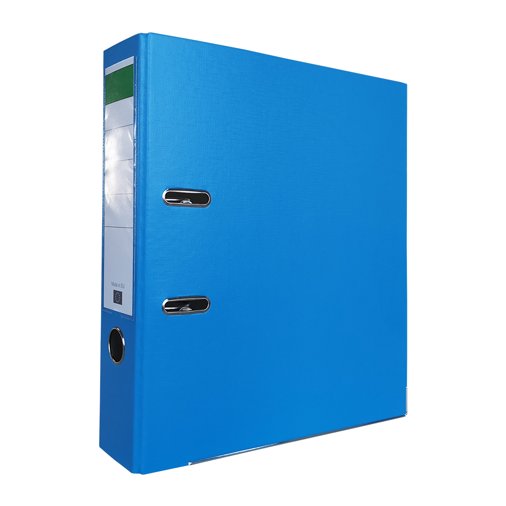 Biblioraft pp/carton 75 mm bleu