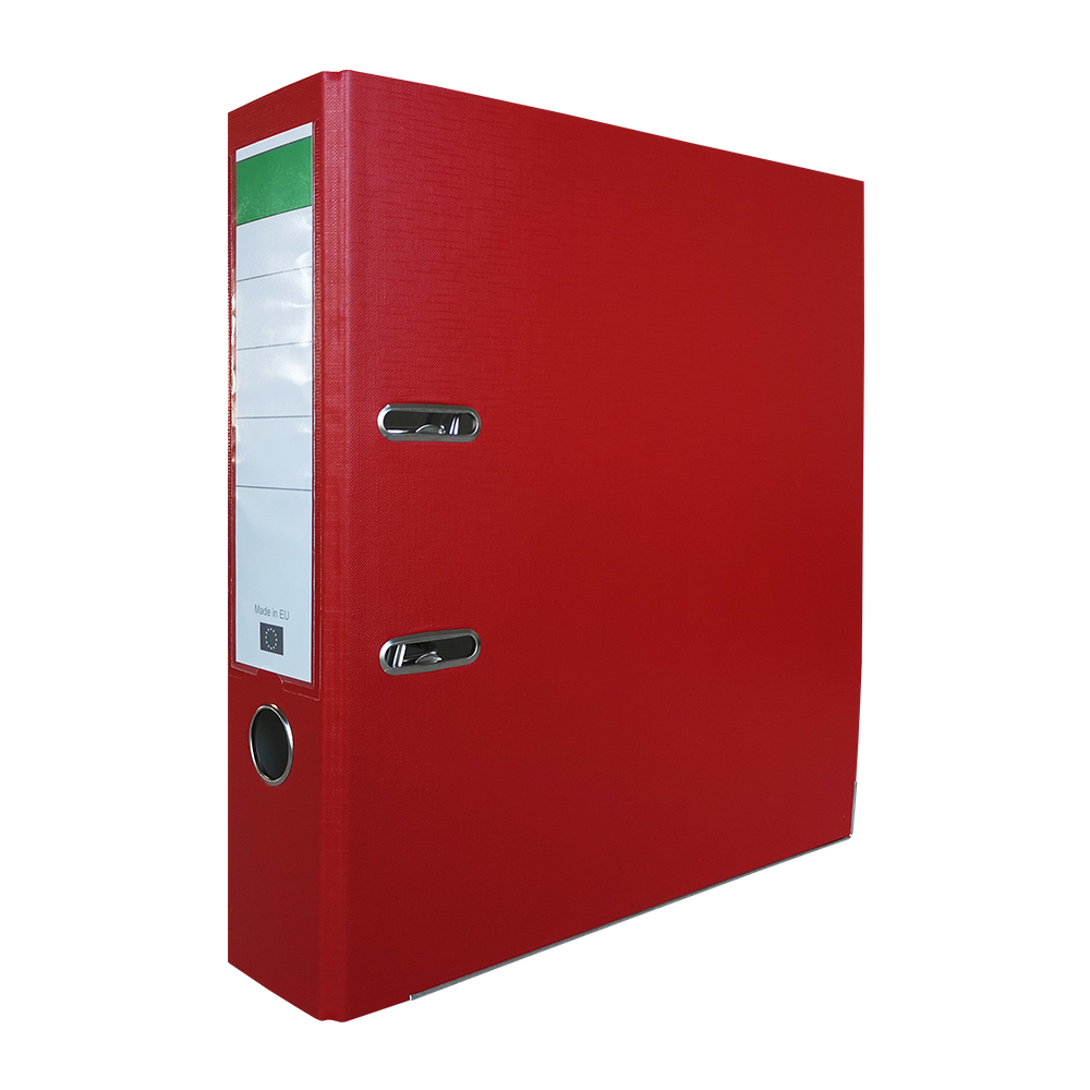 Biblioraft pp/carton 75 mm rosu