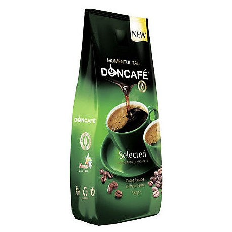 Cafea boabe Doncafe Selected 1000 g Doncafe imagine 2022 depozituldepapetarie.ro