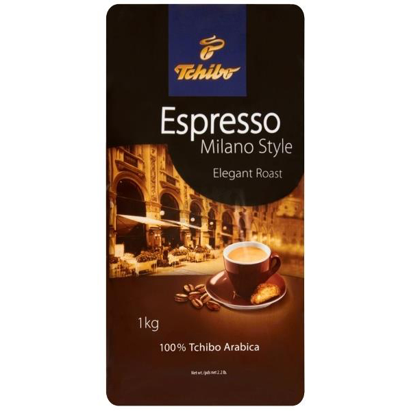 Cafea boabe Tchibo Espresso Milano Style 1000 g sanito.ro imagine 2022 depozituldepapetarie.ro