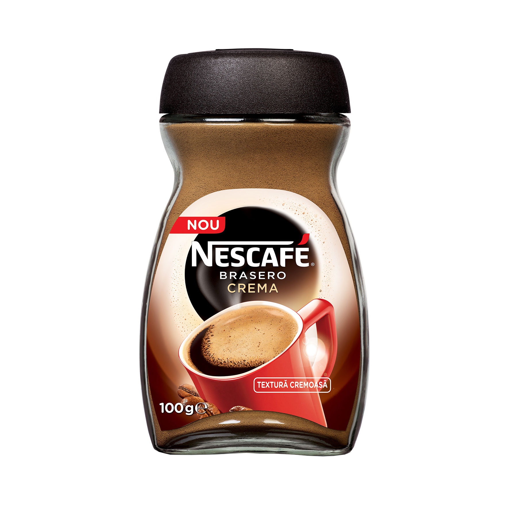 Cafea instant Nescafe Brasero Crema 100 g Nescafe imagine 2022 depozituldepapetarie.ro