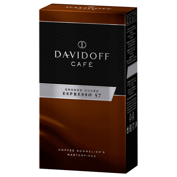 Cafea macinata Davidoff Espresso 57 250 g Davidoff imagine 2022 depozituldepapetarie.ro