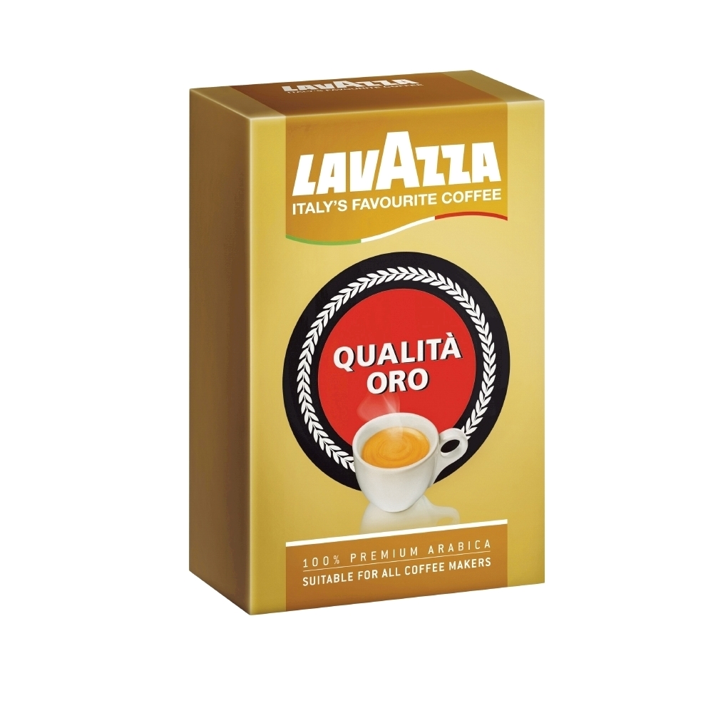 Cafea macinata Lavazza Qualita Oro 250 g Lavazza imagine 2022 depozituldepapetarie.ro
