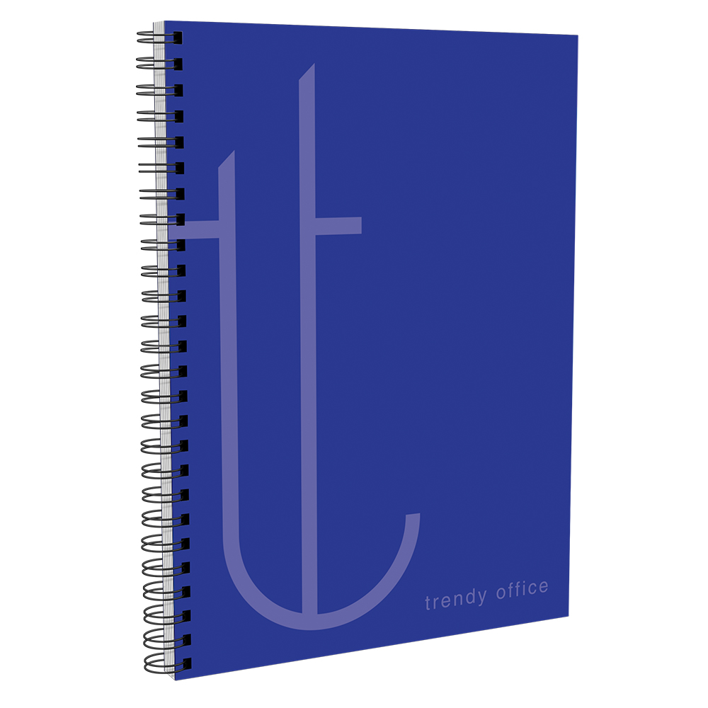 Caiet Trendy Office  A5  cu spira  matematica  70 file