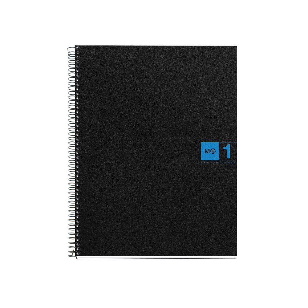 Caiet cu spira Miquelrius Originals  A5  matematica  80 file  bleu