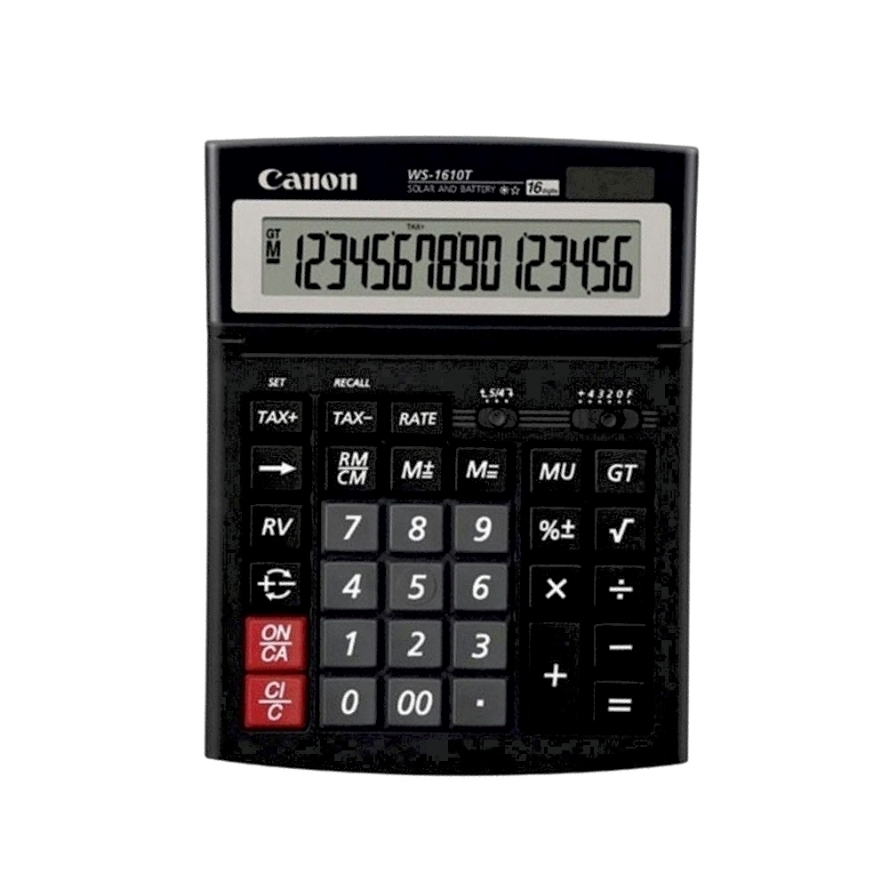 Calculator Canon WS-1610T 16 digiti Canon imagine 2022 depozituldepapetarie.ro