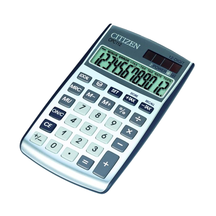 Calculator Citizen CPC-112V 12 digiti Citizen imagine 2022 depozituldepapetarie.ro
