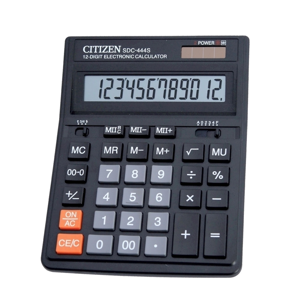 Calculator Citizen SDC-444S 12 digiti Citizen imagine 2022 depozituldepapetarie.ro