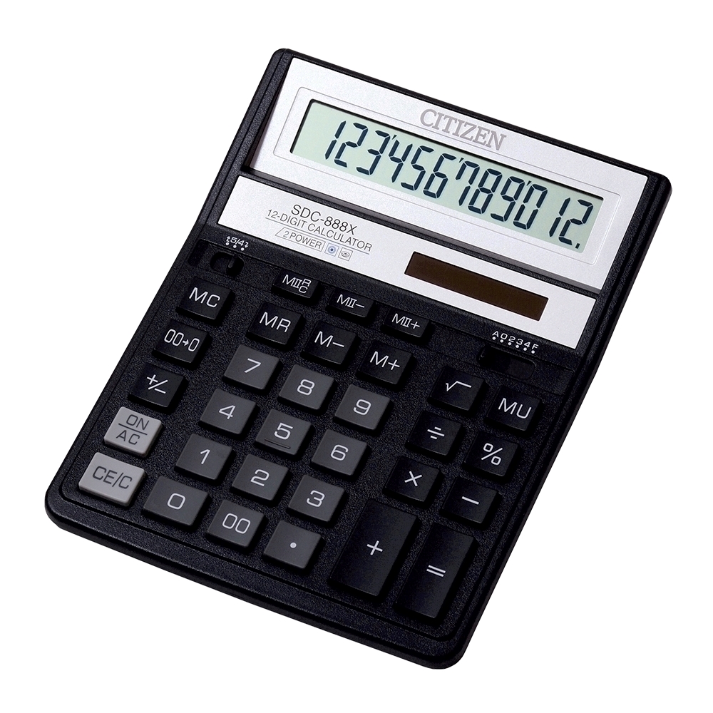 Calculator Citizen SDC888X negru Citizen imagine 2022 depozituldepapetarie.ro