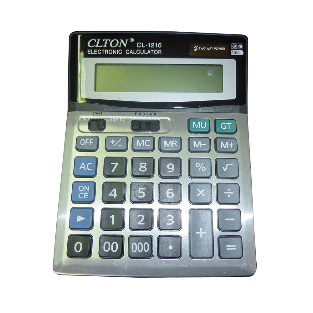Calculator de birou 16 cifre sanito.ro imagine 2022 depozituldepapetarie.ro