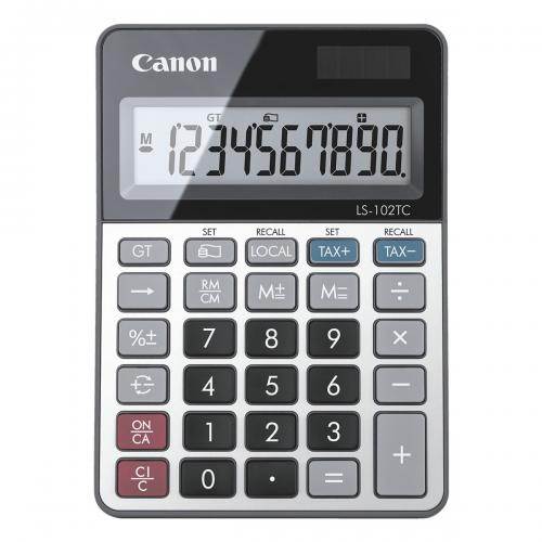 Calculator de birou Canon LS-102TC 10 digiti Canon imagine 2022 depozituldepapetarie.ro