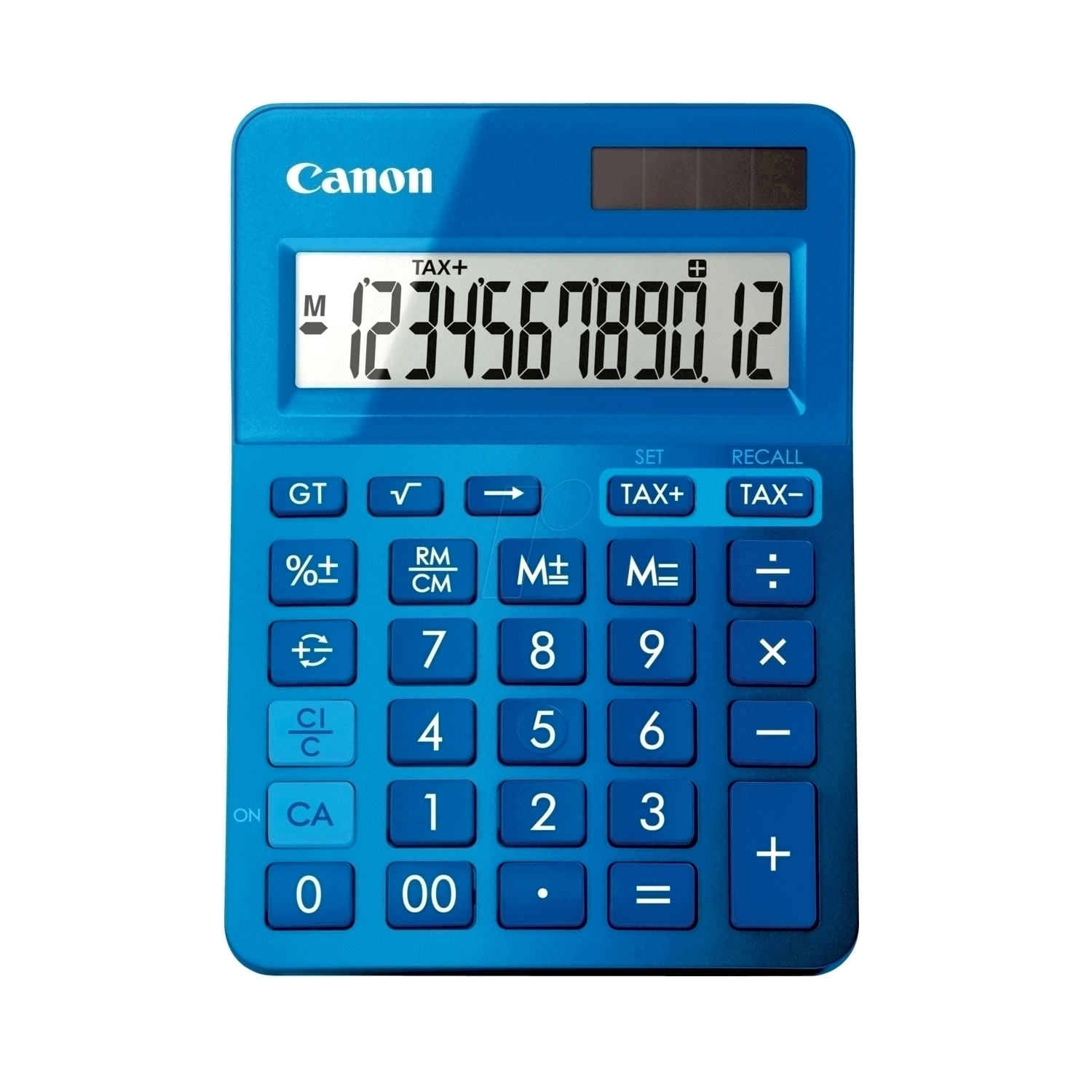 Calculator de birou Canon LS123KBL  12 digiti  albastru