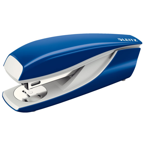 Capsator metalic Leitz 5502 NeXXt Series  30 coli  200 capse P3 incluse  albastru