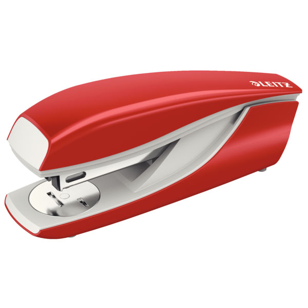 Capsator metalic Leitz 5502 NeXXt Series  30 coli  200 capse P3 incluse  rosu