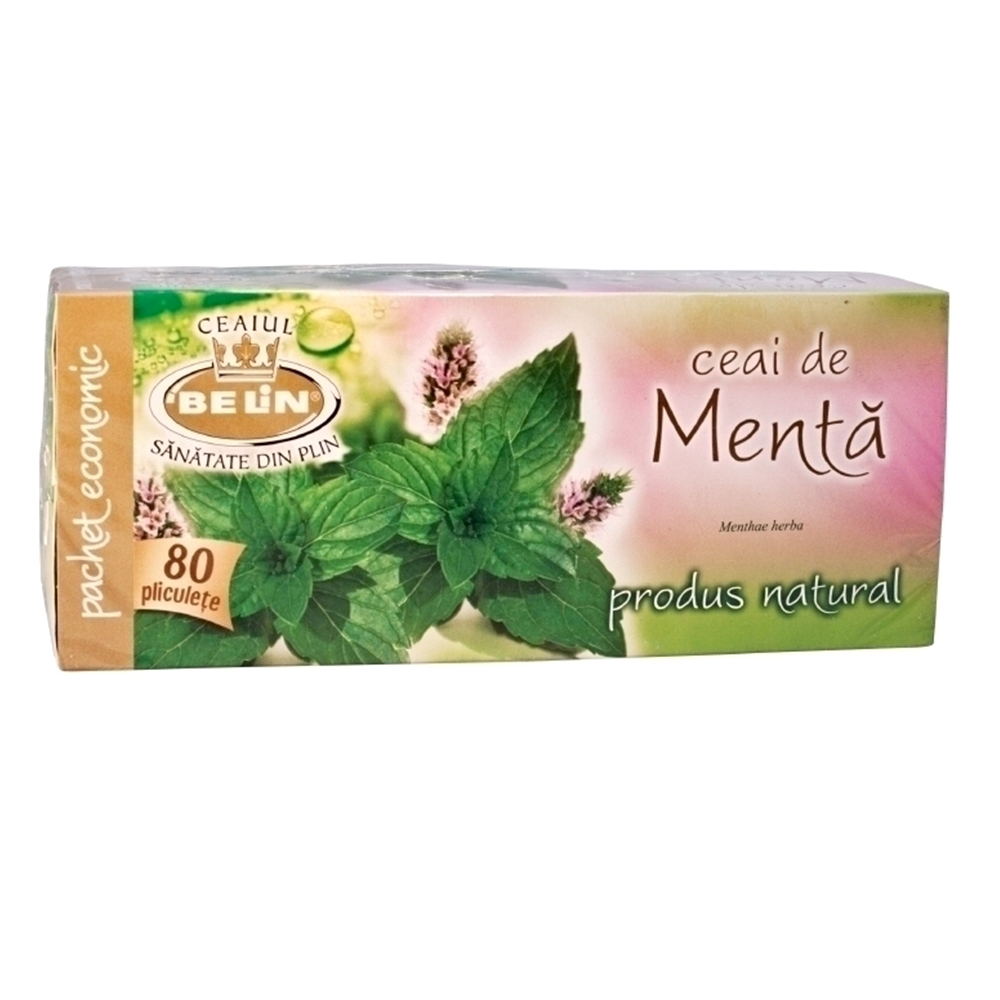 Ceai Belin menta 20 plicuri/cutie Belin imagine 2022 depozituldepapetarie.ro