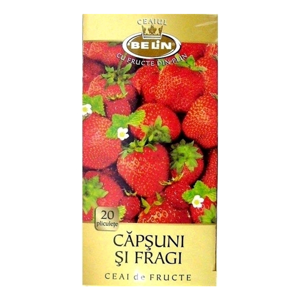Ceai capsuni Belin 20 plicuri/cutie Belin imagine 2022 depozituldepapetarie.ro