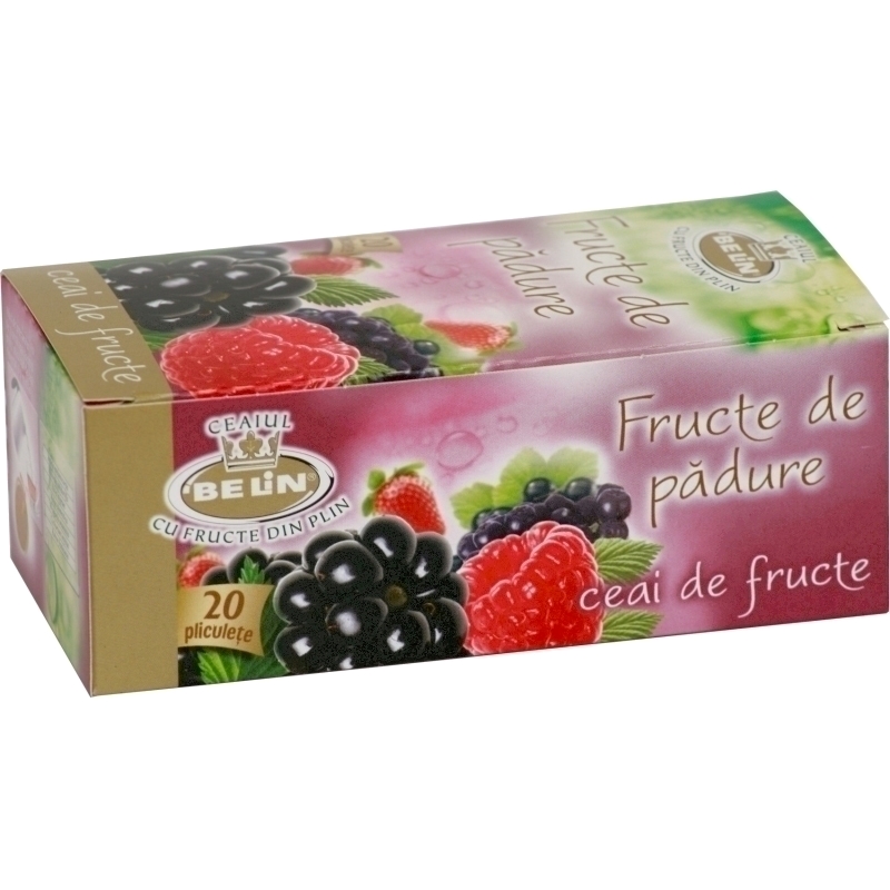 Ceai fructe de padure Belin 20 plicuri/cutie Belin imagine 2022 depozituldepapetarie.ro