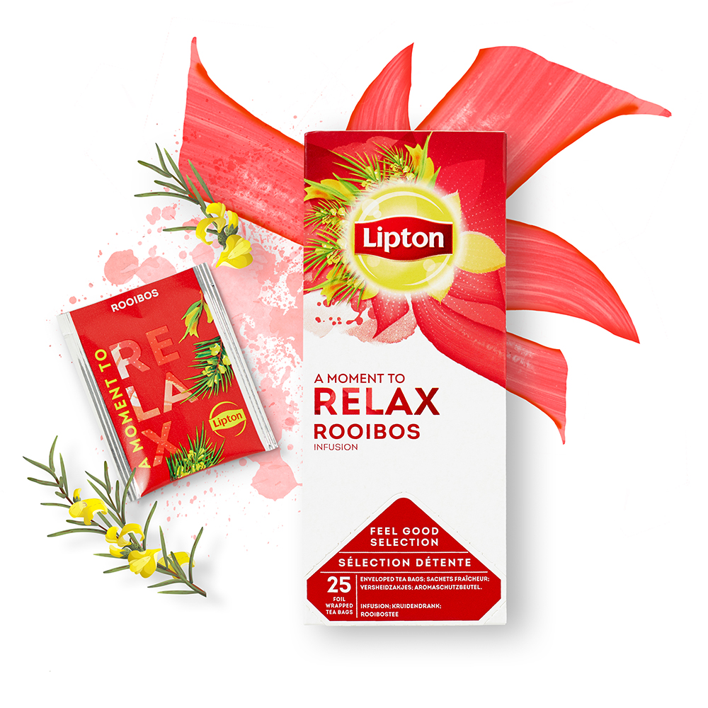 Ceai Lipton Classic infuzie Frunze de Rooibos 25 plicuri Lipton imagine 2022 depozituldepapetarie.ro