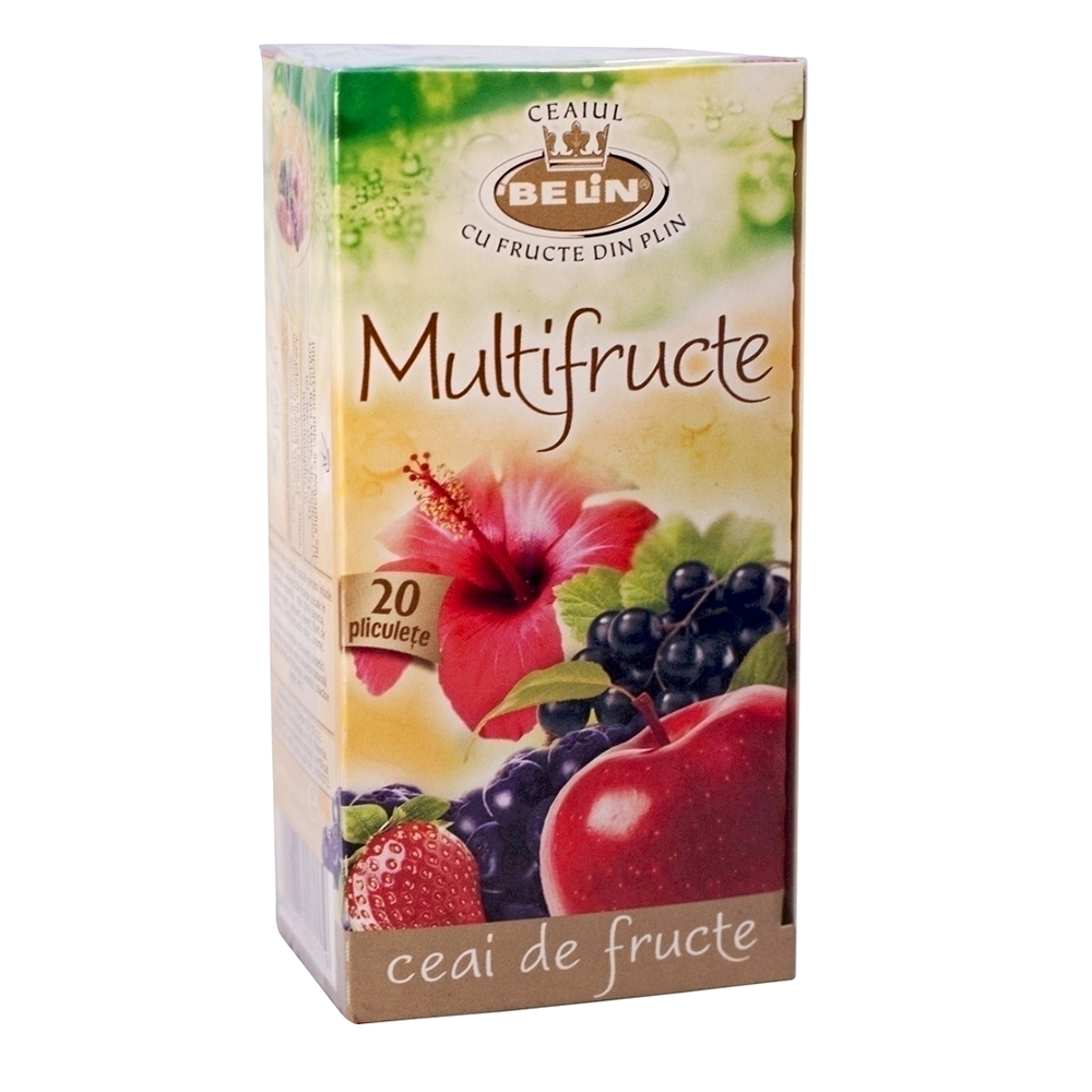 Ceai multifruct Belin 20 plicuri/cutie Belin imagine 2022 depozituldepapetarie.ro