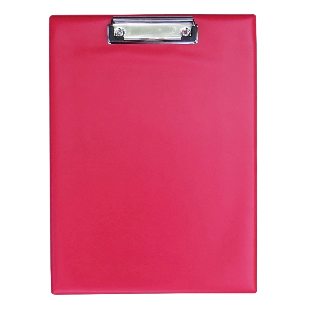 Clipboard simplu a4 pvc rosu