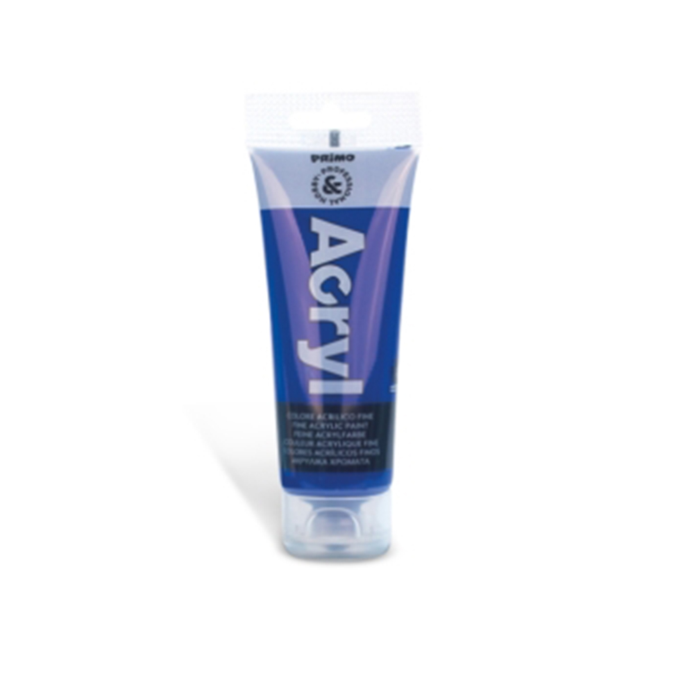 Tempera acrilica Morocolor Primo 75 ml albastru cobalt