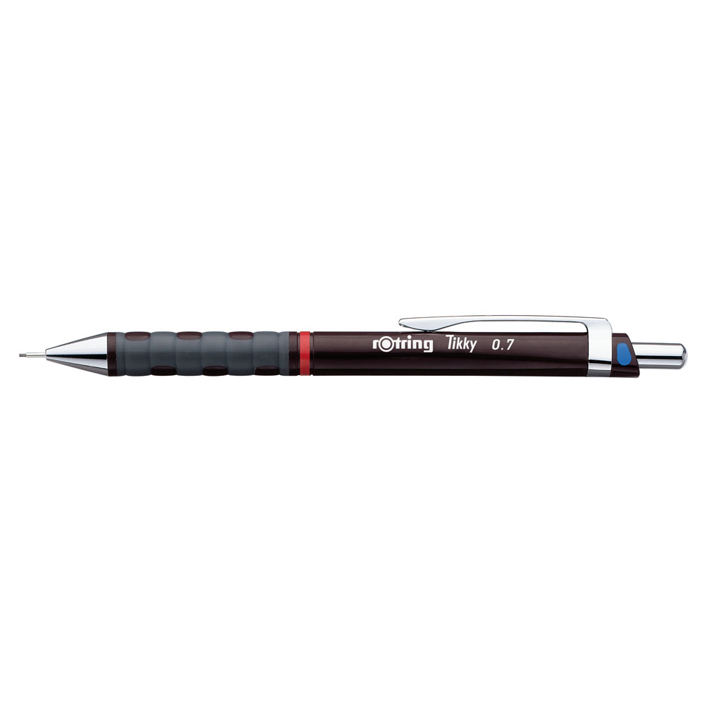 Creion mecanic Rotring Tikky III mina 0.7 mm negru Rotring imagine 2022 depozituldepapetarie.ro
